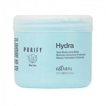 Маска для волос Kaaral Hydra Deep Moisturizing Mask с Алое Вера, кунжутным, подсолнечным маслом 500 мл