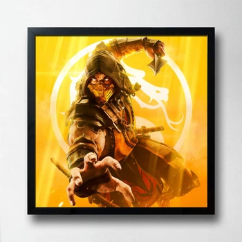 Постер на ПВХ "Mortal Kombat" UkrPoster 2211550057 черная рамка 50х50 см