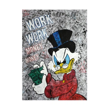 Постер на ПВХ "Work Work" UkrPoster 2200570002 без рамки 50х70 см