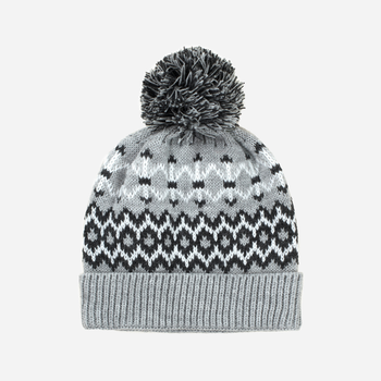 Комплект шапка, шарф + рукавички Art Of Polo cz21452 One Size Чорний/Сірий (5902021183951)