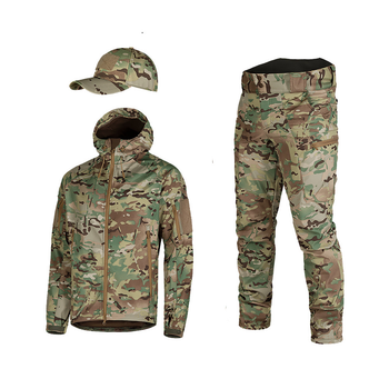 Костюм Camo-Tec Stalker SoftShell Multicam Size M