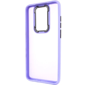 Чехол TPU+PC Lyon Frosted для Xiaomi Redmi Note 8 Pro Purple Без бренда