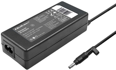 Zasilacz Qoltec do laptopów HP 65W 18.5V 3.5A 4.8x1.7 mm + kabel zasilający 1.37 m (5901878500720)