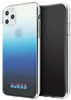 Панель Guess California для Apple iPhone 11 Pro Синя (3700740461242)