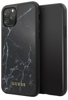 Etui Guess Marble do Apple iPhone 11 Pro Black (3700740461396)