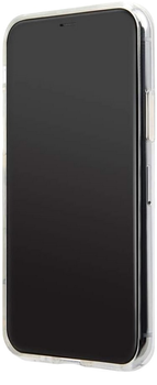 Панель Guess Glitter Gradient для Apple iPhone 11 Pro Max Рожево-синій (3700740469224)