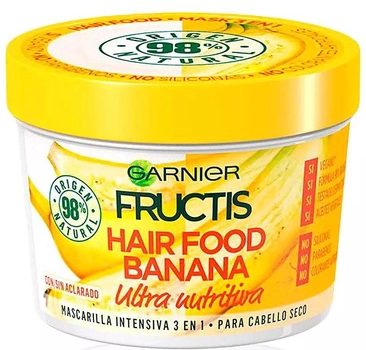 Маска для волосся Garnier Fructis Hair Food Banana Ultra Nourishing 390 мл (3600542140775)