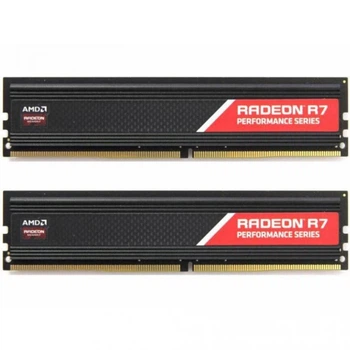 Модуль пам'яті AMD DDR4 8GB (2x4) Heat Shield 2400 MHz (R7S48G2400U1K)