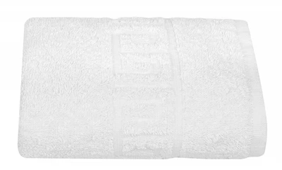 Полотенце махровое Home line. Бордюр белое Туркменистан-70х140