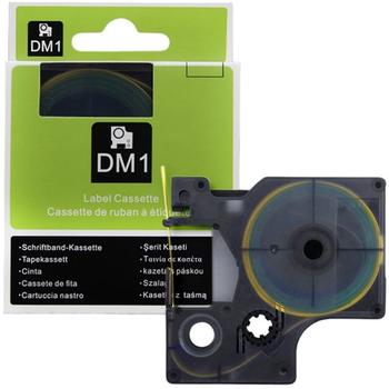 Термозбіжна стрічка Qoltec для принтерів Dymo D1/DM1 9 мм * 1.5 м (5901878502298)