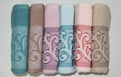 Набор полотенец Cestepe. Cotton Jacquard Essen-70х140 (6 шт)