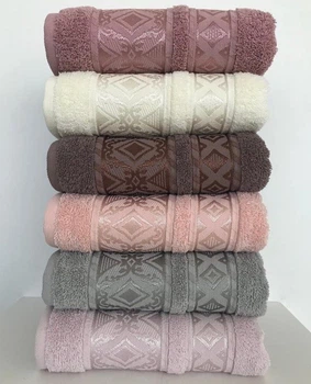 Набор полотенец Cestepe. Vip Cotton Falfa-50х90 (6 шт)