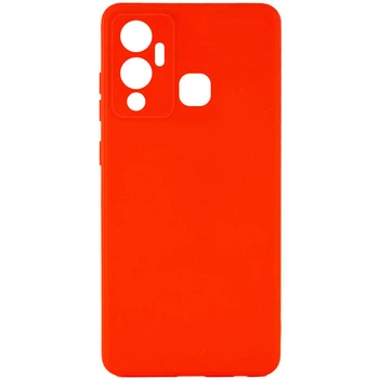 Силіконовий чохол Candy Full Camera для Infinix Hot 12 Play Червоний / Red