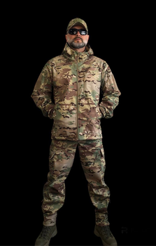 Тактичний костюм Soft Shell РУС ТАКТ мультикам 46