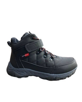 Черевики для хлопчика чорні DvaShoes C40204-30 39