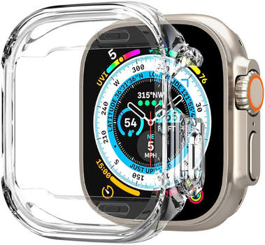 Чохол Spigen Ultra Hybrid ACS05459 для Apple Watch Ultra 49 мм Transparent (8809811868784)