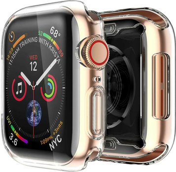Etui Usams IW485BH03 (US-BH485) do Apple Watch Series 4/5/6/SE 40 mm Przezroczysty (6958444964768)