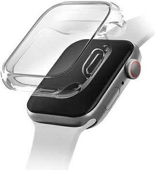 Etui Uniq Garde do Apple Watch Series 7/8 41 mm Przezroczysty (8886463680094)