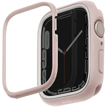 Etui Uniq Moduo do Apple Watch Series 4/5/6/7/8/SE/SE2 40-41 mm Różowy/Biały (8886463680964)