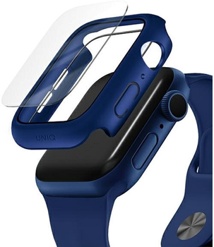 Чохол Uniq Nautic для Apple Watch Series 4/5/6/SE 40 мм Blue (8886463677636)