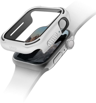 Etui Uniq Torres do Apple Watch Series 4/5/6/SE 40 mm Biały (8886463676332)