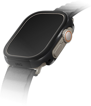 Etui Uniq Valencia do Apple Watch Ultra 49 mm Czarny (8886463683965)