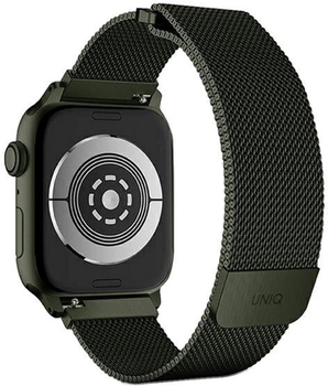 Ремінець Uniq Dante Stainless Steel для Apple Watch Series 1/2/3/4/5/6/7/8/SE/SE2 42-45 мм Green (8886463679203)