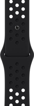 Pasek Apple Nike Sport Brand MX8C2FE/A do Apple Watch Series 1/2/3/4/5/6/7/8/SE/SE2 38-41 mm Antracytowo-Czarny (190199377769)