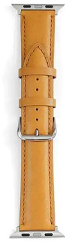 Ремінець Beline Leather для Apple Watch Series 1/2/3/4/5/6/7/8/SE/SE2 38-41 мм Light brown (5904422914370)