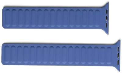 Ремінець Beline Magnetic для Apple Watch Series 1/2/3/4/5/6/7/8/SE/SE2 38-41 мм Blue (5905359812067)