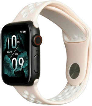 Pasek Beline Sport Silicone do Apple Watch Series 1/2/3/4/5/6/7/8/SE/SE2 38-41 mm Różowy (5904422919856)