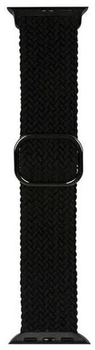 Pasek Beline Textile do Apple Watch Series 1/2/3/4/5/6/7/8/SE/SE2 38-41 mm Czarny (5904422914301)