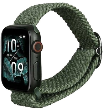Ремінець Beline Textile для Apple Watch Series 1/2/3/4/5/6/7/8/SE/SE2 38-41 мм Green (5904422919931)