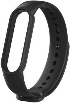 Ремінець Beline для Xiaomi Mi Band 5/6/7 Black (5903919061207)