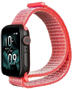 Pasek Beline Nylon do Apple Watch Series 1/2/3/4/5/6/7/8/SE/SE2 38-41 mm Różowy (5904422911164)