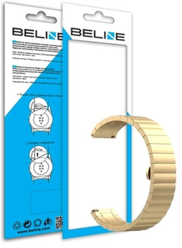 Ремінець Beline Watch 20 мм Beauty Gold (5903919060187)