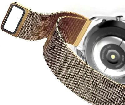 Pasek Mercury Mesh do Apple Watch Series 1/2/3/4/5/6/7/8/SE/SE2 38-41 mm Złoty (8809724801496)