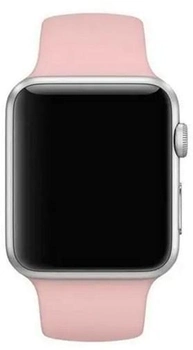 Pasek Mercury Silicon do Apple Watch Series 1/2/3/4/5/6/7/8/SE/SE2 38-41 mm Różowy (8809724801779)