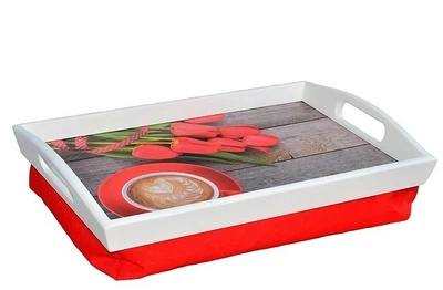 Поднос на подушке с ручками. Лето S34.1-325х475х110