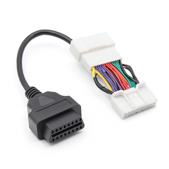 Діагностичний перехідник OBD2 Tesla 26 pin для під'єднання діагностики до авто Tesla (26pin - 16pin)