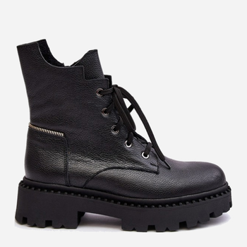 Жіночі зимові черевики високі Zazoo 949P 38 Чорні (5905677981902)