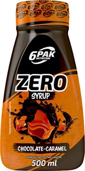Сироп 6PAK Nutrition Syrup Zero 500 мл Шоколадно-карамельний (5902811810272)