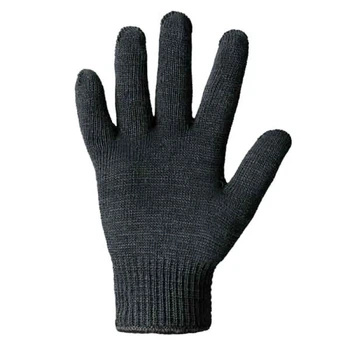 Перчатки без ПВХ двойные (черные), 540
