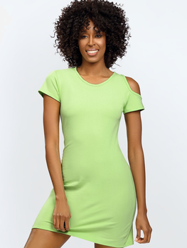 Нічна сорочка жіноча DKaren Slip Esi XS Світло-зелена (5903251469167)