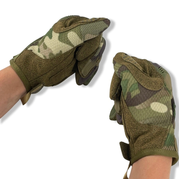 Тактичні рукавиці Розмір L Мультикам