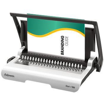 Брошюровщик Fellowes STAR+ A4, ручной, перфор. 12 л., переплет 150 л.