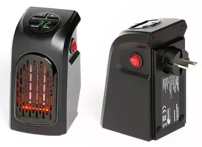 Портативный обогреватель Handy Heater (тепловентилятор Хенди Хитер) NFJ-03 400 Вт, черный