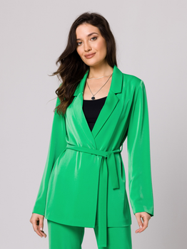 Піджак класичний жіночий Makover K161 XL Зелений (5905563700358)