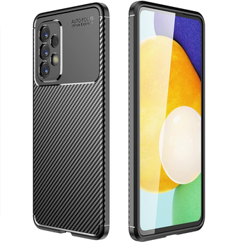 Чехол Fiji Ultimate Carbon для Samsung Galaxy A73 5G (A736) противоударный бампер черный