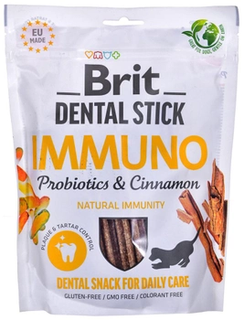 Przysmak dla psa Brit Dental Stick Immuno Probiotics and Cinnamon 251 g (8595602564378)